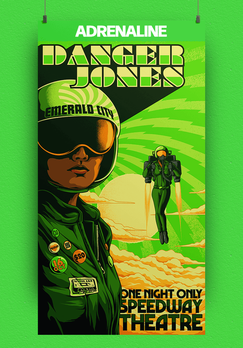 ADRENALINE PULP RIOT DANGER AND JONES