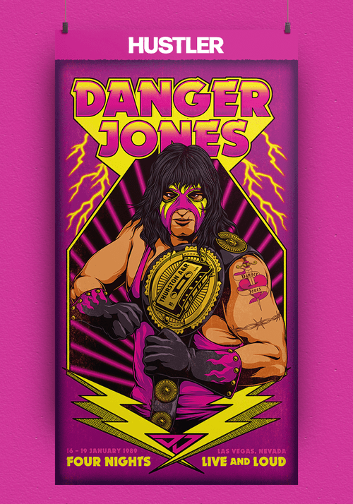 HUSTLER PULP RIOT DANGER AND JONES